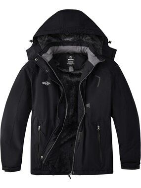 Plus Size Waterproof Ski Jacket for Women | Winter Snow Coat with Hood